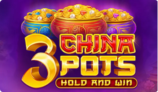 3 China Pots